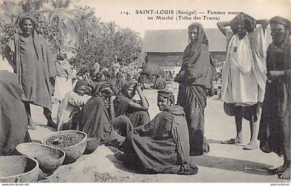 MAURITANIA - Trarza Moor women on the market in Saint-Louis, Sénégal - Publ. unknown 114.