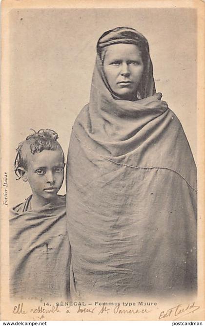 MAURITANIE - Femme type Maure - Ed. Fortier 14