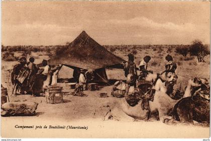 PC MAURITANIA PRES DE BOUTILIMIT CAMPEMENT ETHNIC TYPES (a53256)