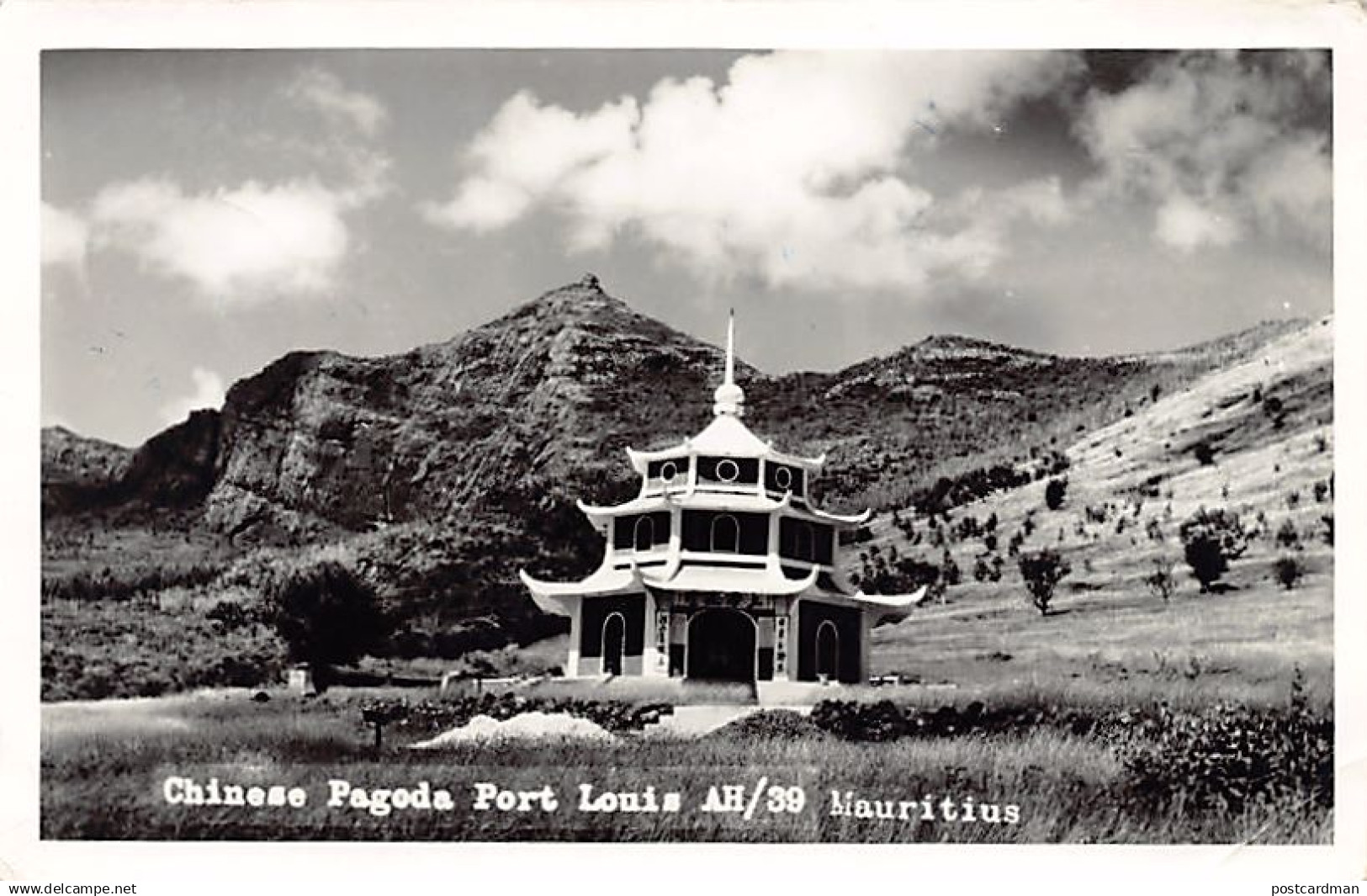 Mauritius - PORT LOUIS - Chinese Pagoda - REAL PHOTO - Ed. inconnu