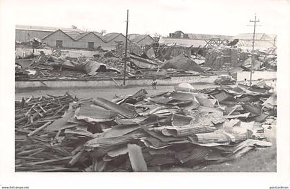 Mauritius - PORT-LOUIS - Mauritius Dock after the cyclone - Year 1960 - Real Photo - Publ. unknown