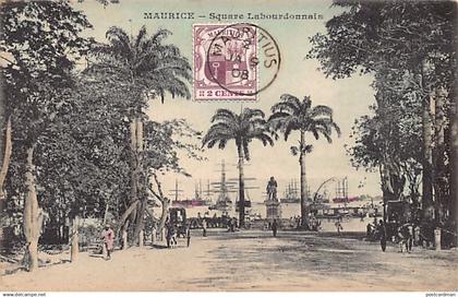 Mauritius - PORT LOUIS - Square Labourdonnais - Ed. Messageroes Maritimes - Aquarellée