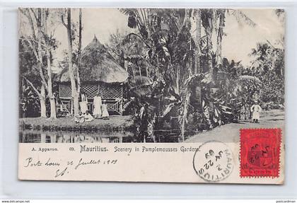 Mauritius - Scenery in Pamplemousses Gardens - Publ. A. Appavou 69