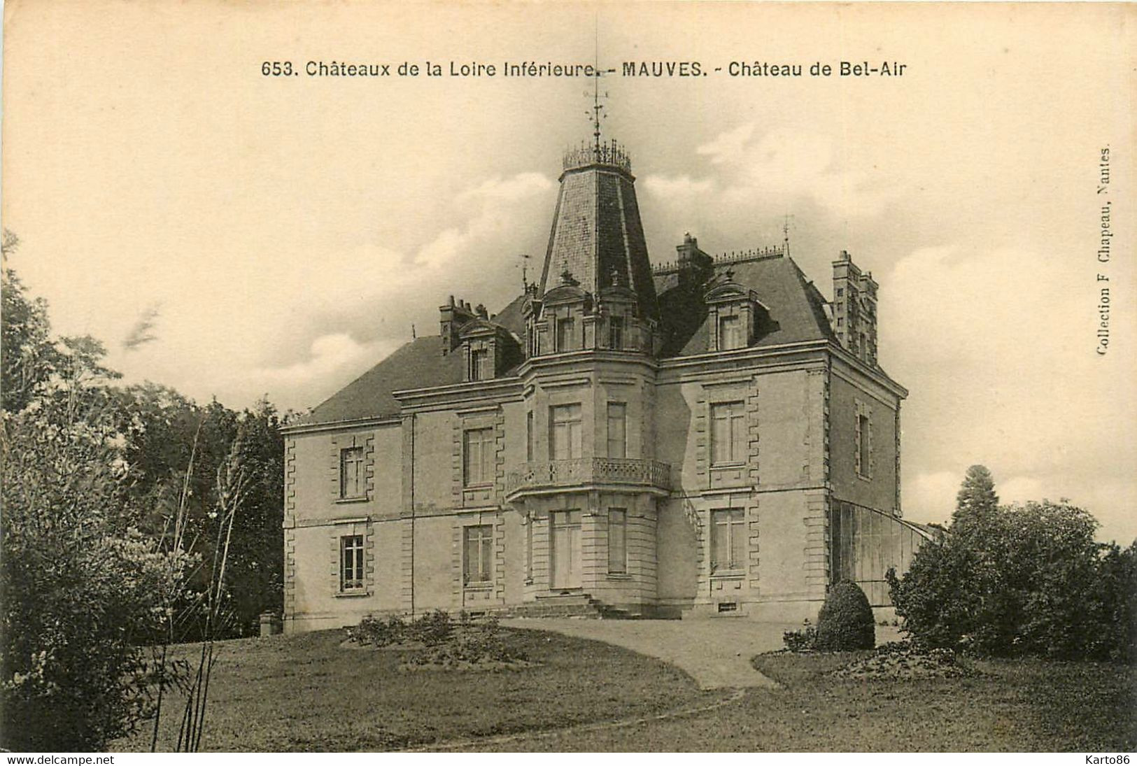 mauves sur loire * château de bel air