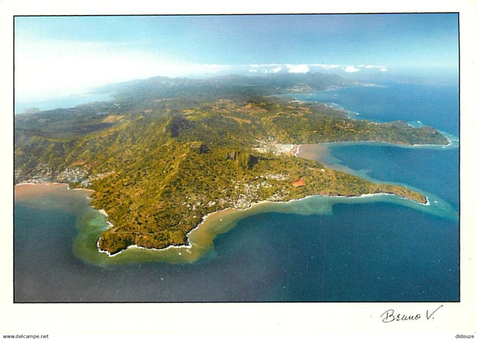 Mayotte - Le nord de Mayotte vu du Ciel - Vue aérienne - CPM - Voir Scans Recto-Verso