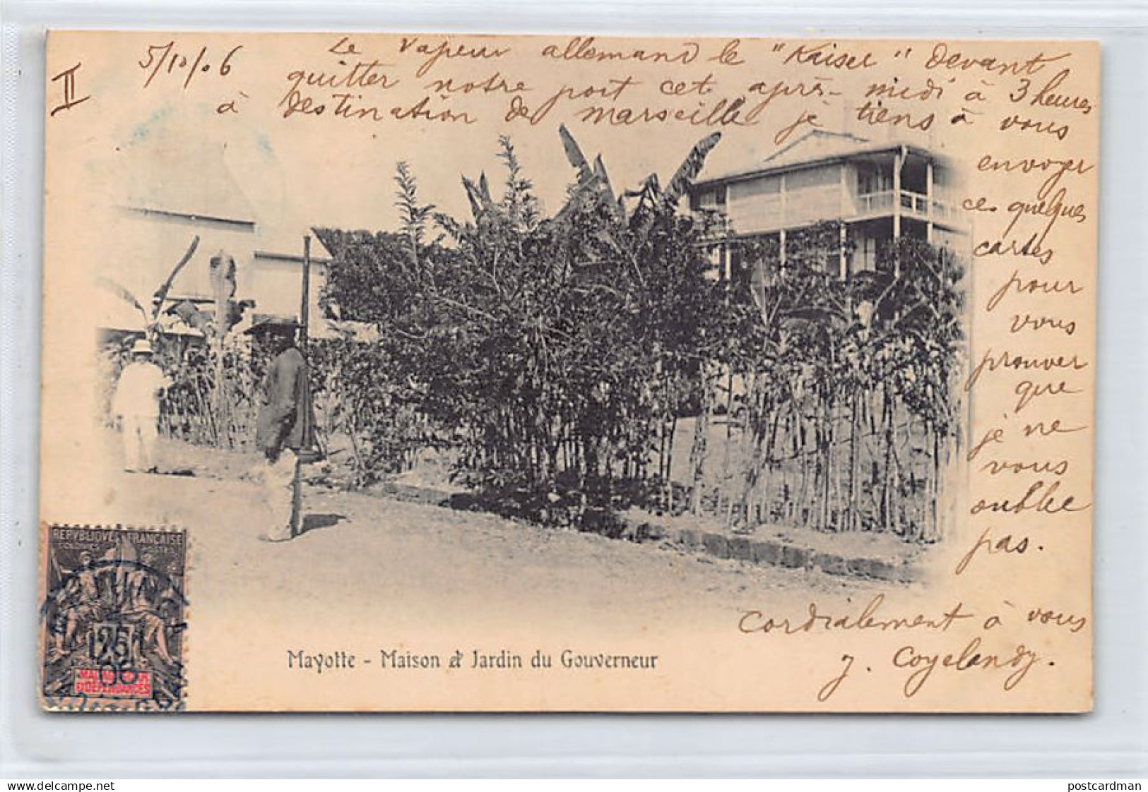 MAYOTTE - Maison et jardin du Gouverneur - Ed. inconnu