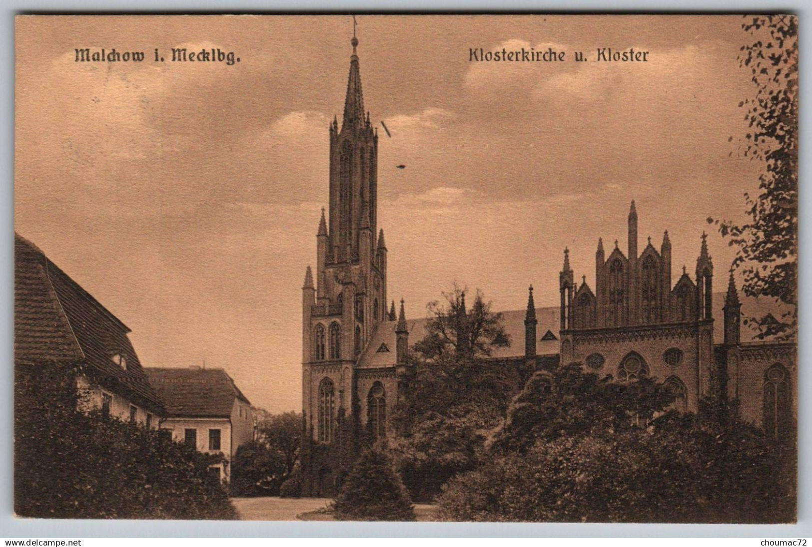 (Mecklembourg-Poméranie occidentale) 006, Malchow i. Mecklbg., Klosterkirche u. Kloster