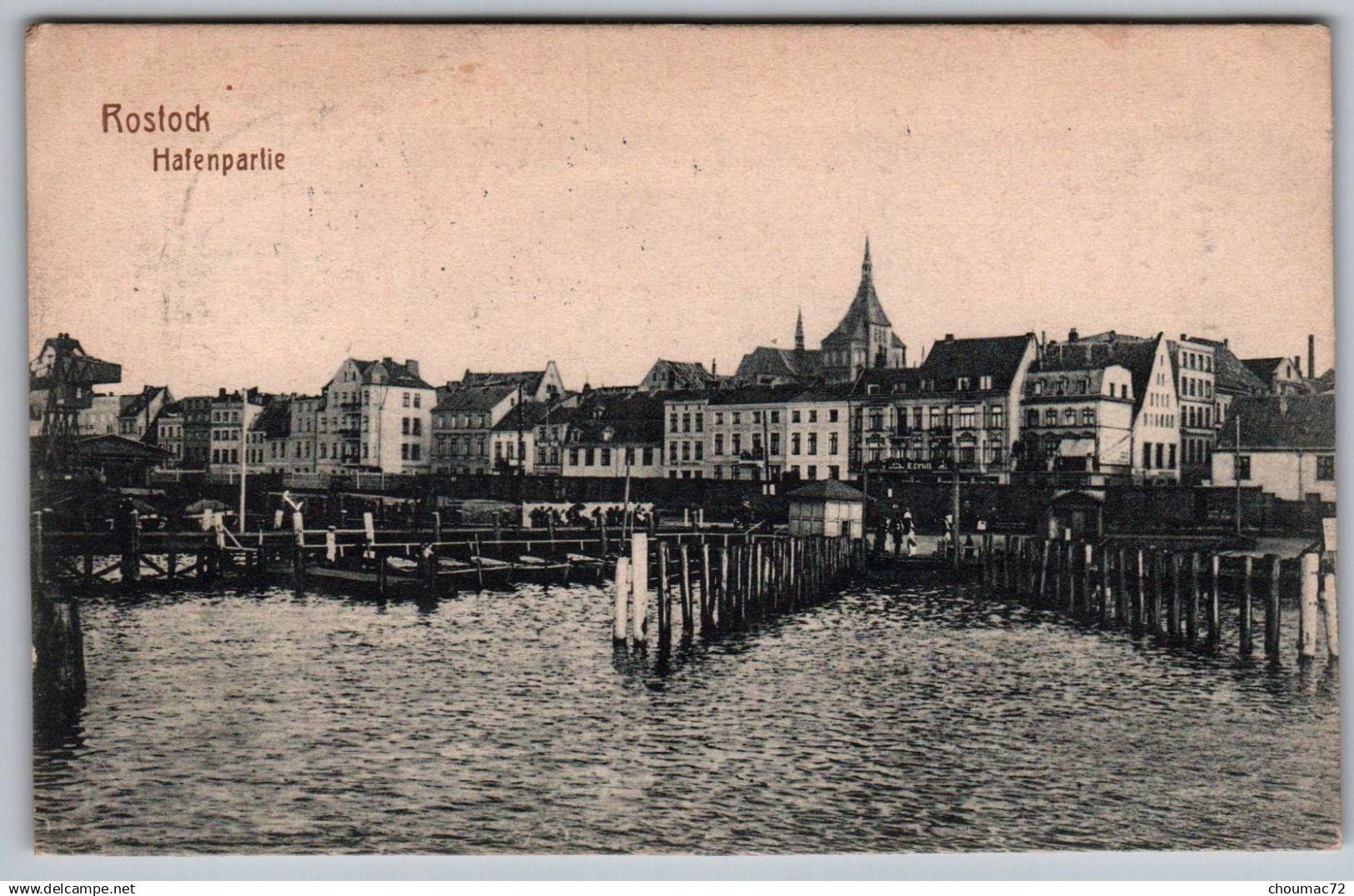 (Mecklembourg-Poméranie occidentale) 014, Rostock, Hafenpartie