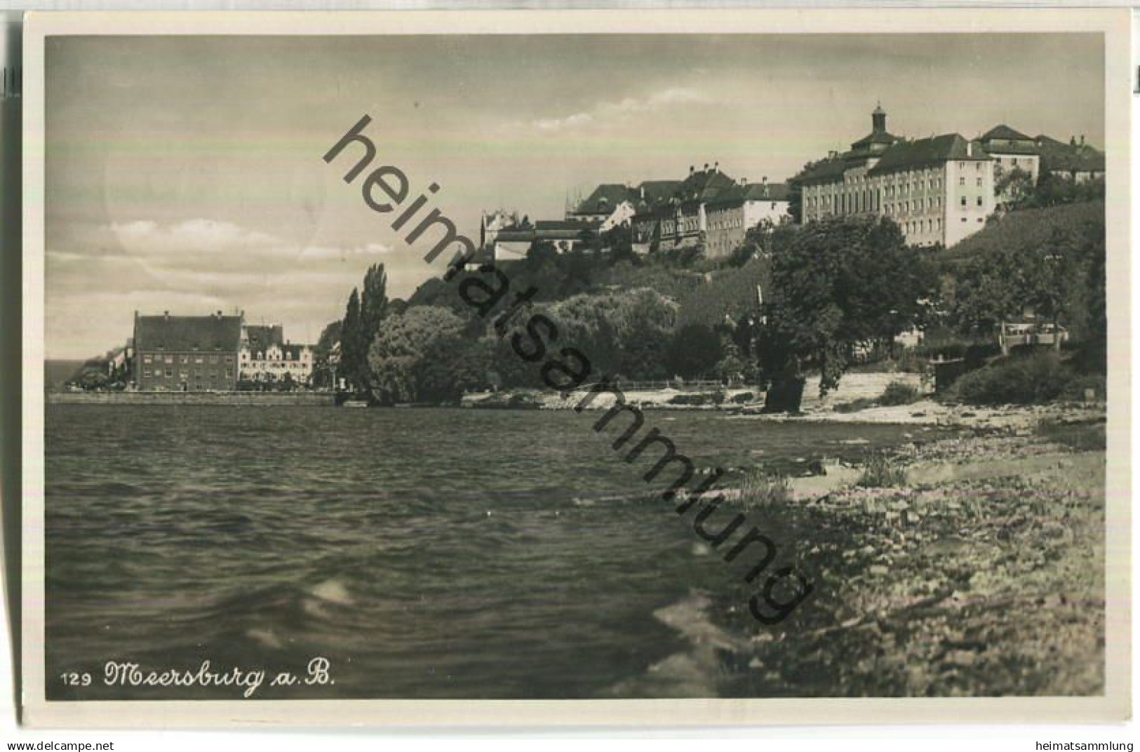 Meersburg  - Foto-Ansichtskarte - Verlag Emil Rösch Meersburg