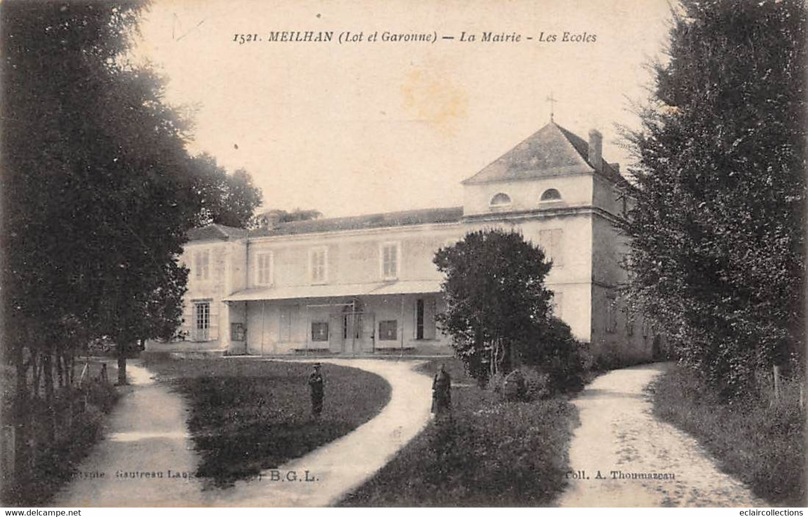 Meilhan sur Garonne      47          La Mairie. Les Ecoles     (voir scan)