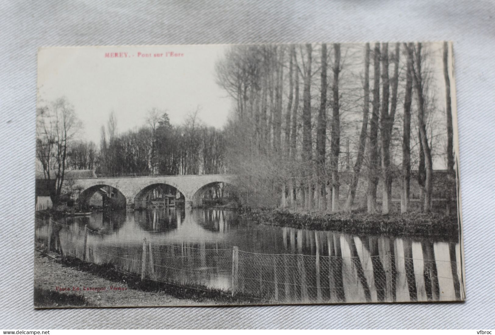 Merey, pont sur l'Eure, Eure 27