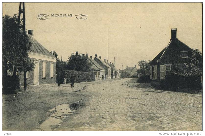 Merksplas :  Dorp  (  met rijkswachter )