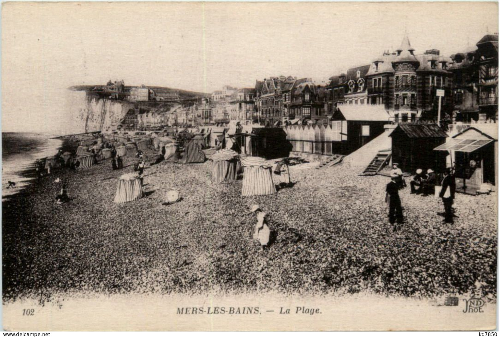 Mers les Bains - La Plage