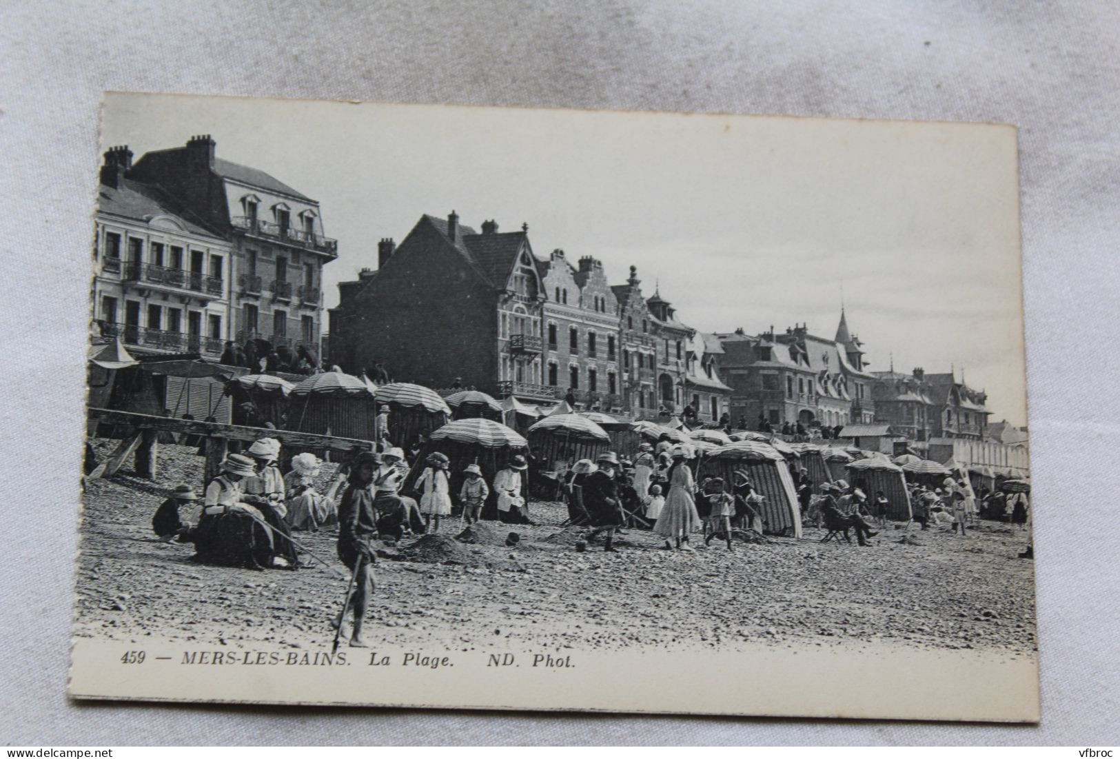 Mers les Bains, la plage, Somme 80