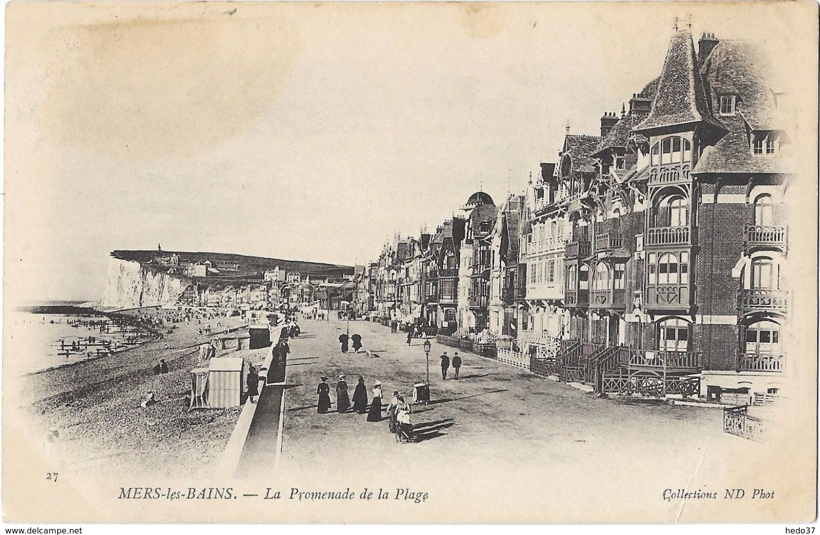 Mers-les-Bains - La Promenade de la Plage