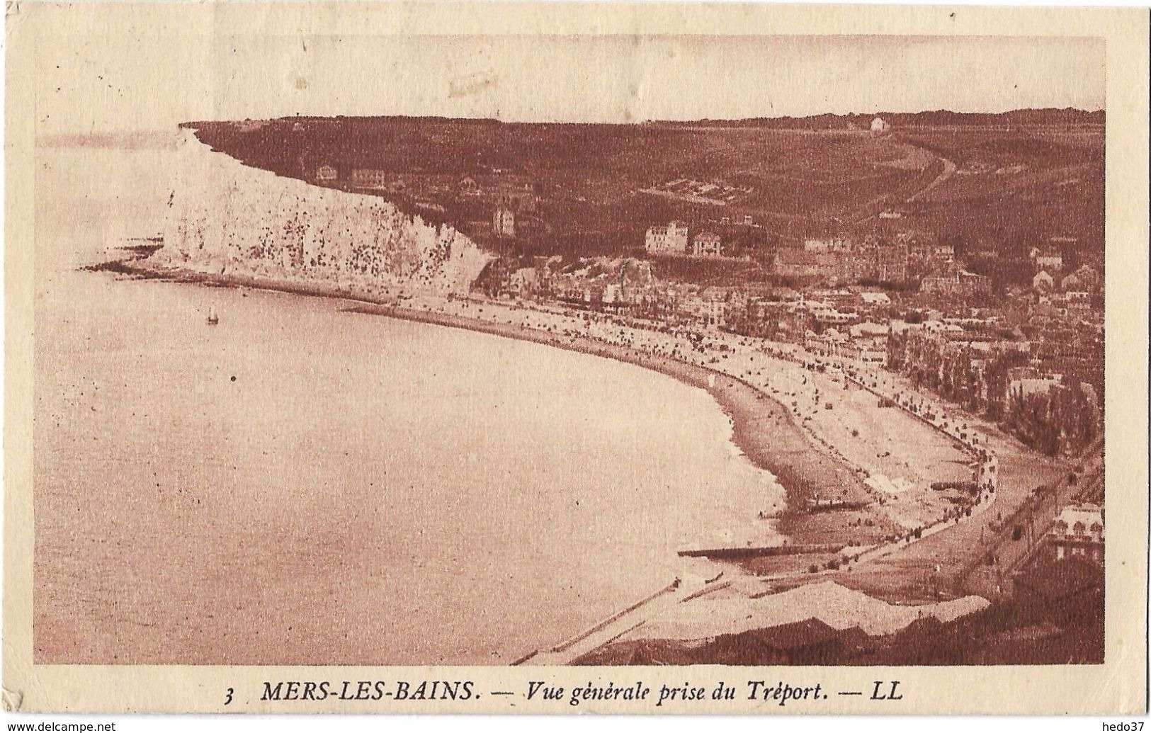 Mers-les-Bains - Vue Générale prise du Tréport