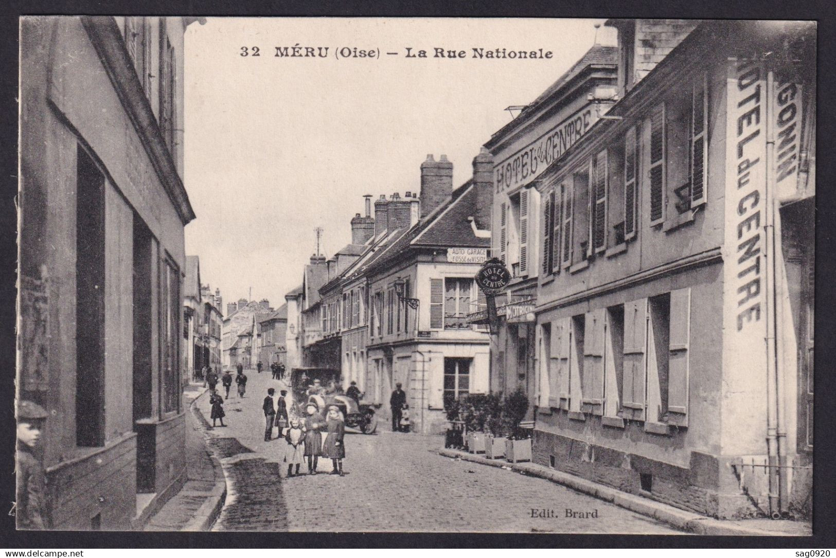 Méru (Oise)-La Rue Nationale