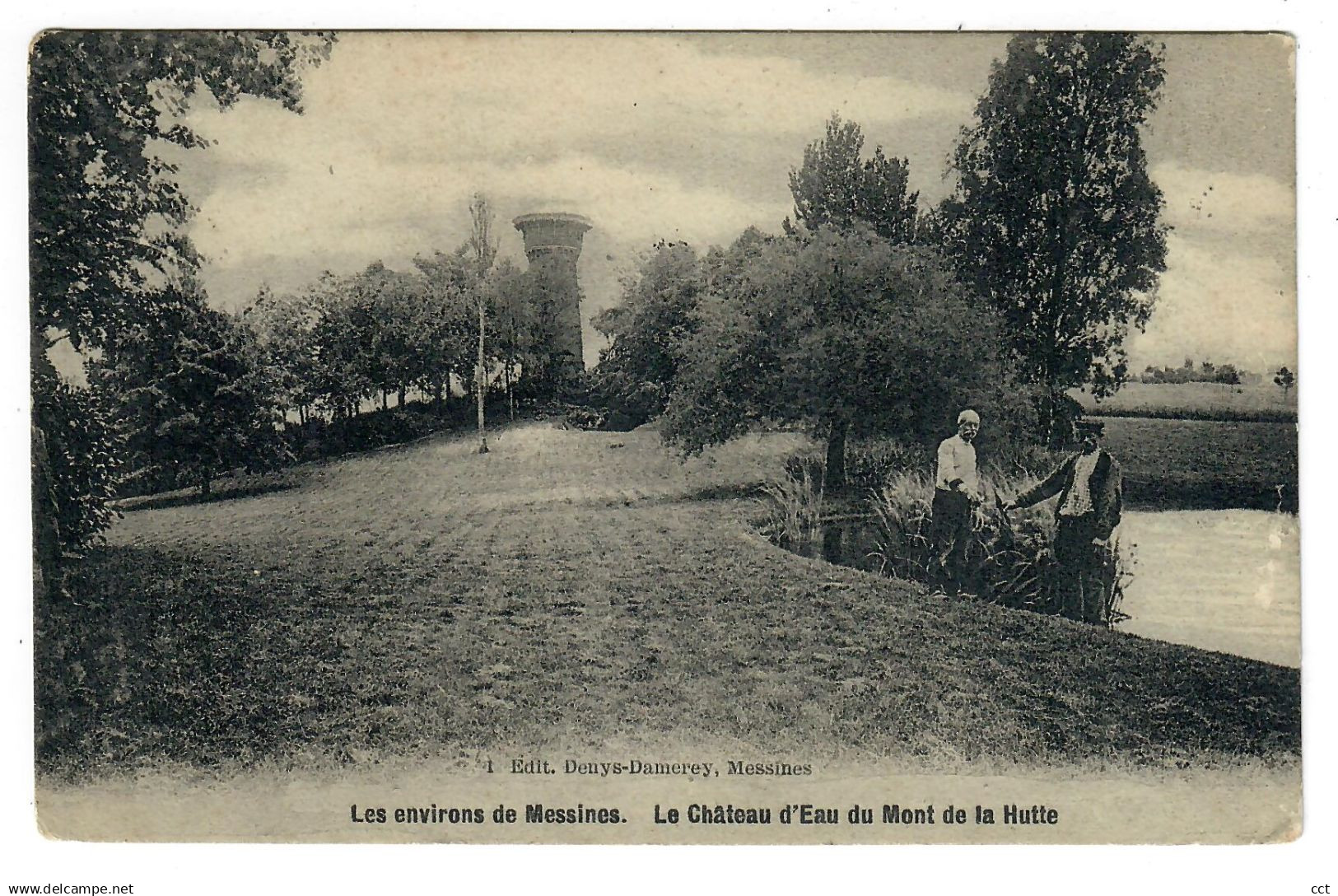 Mesen  Les environs de Messines   Le Château du Mont de la Hutte