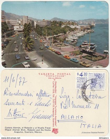 ACAPULCO - MESSICO - MEXICO - COSTERA ALEMAN - VIAGG. 1977 -79177-