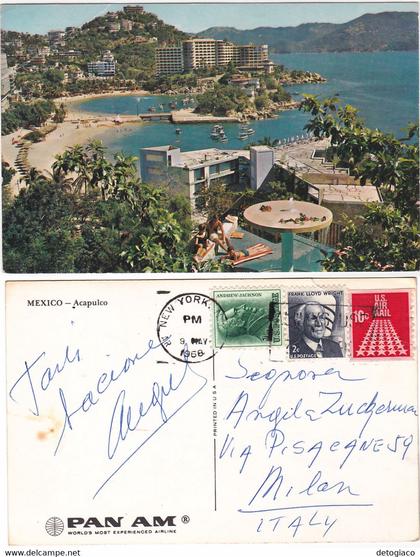 ACAPULCO - MESSICO - MEXICO - VIAGG. 1968 -82230-