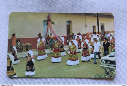 Cpsm, tipica procesion Vela Zandunga, Mexique