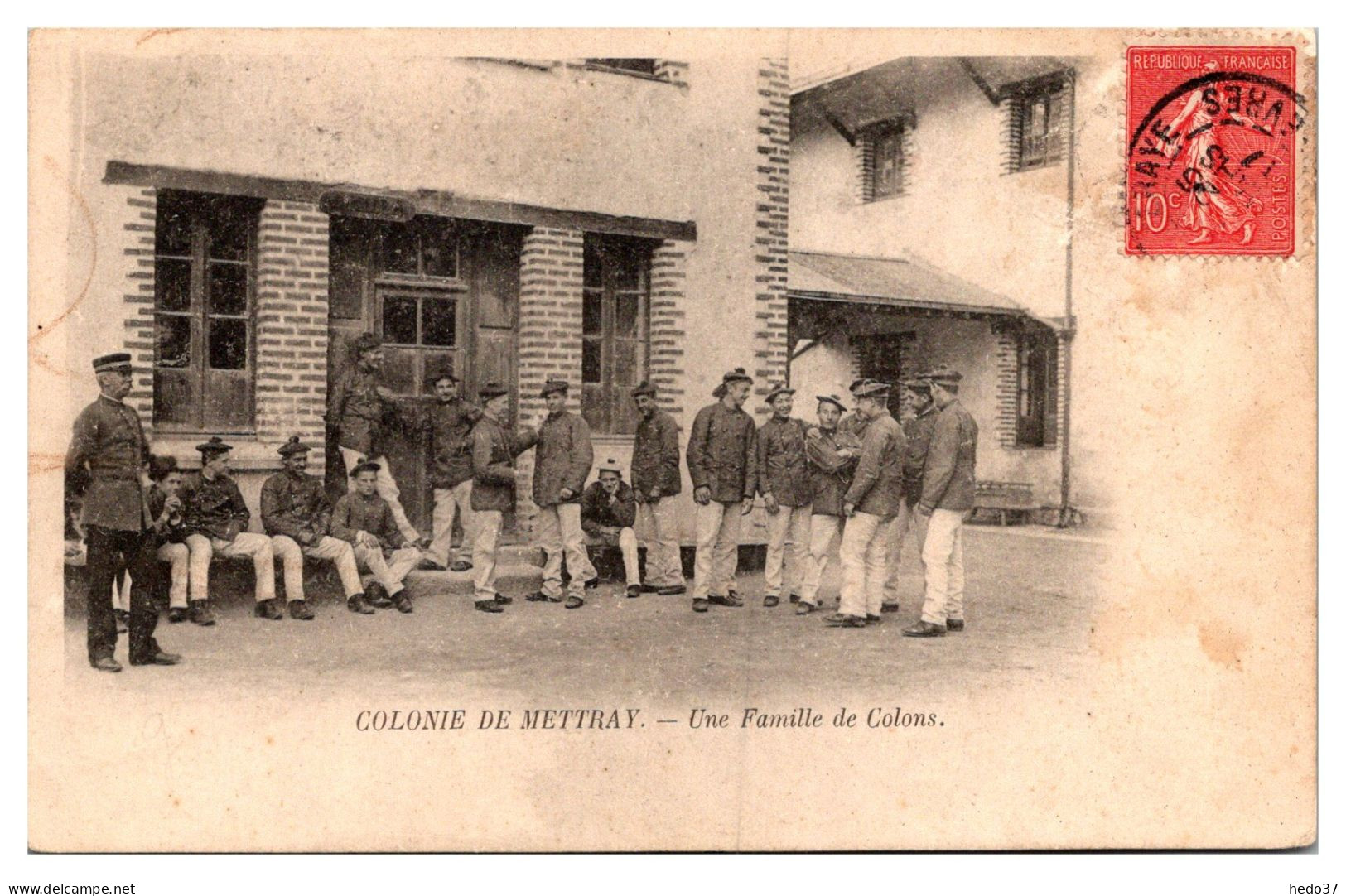 Mettray - Colonie de Mettray - Une Famille de Colons