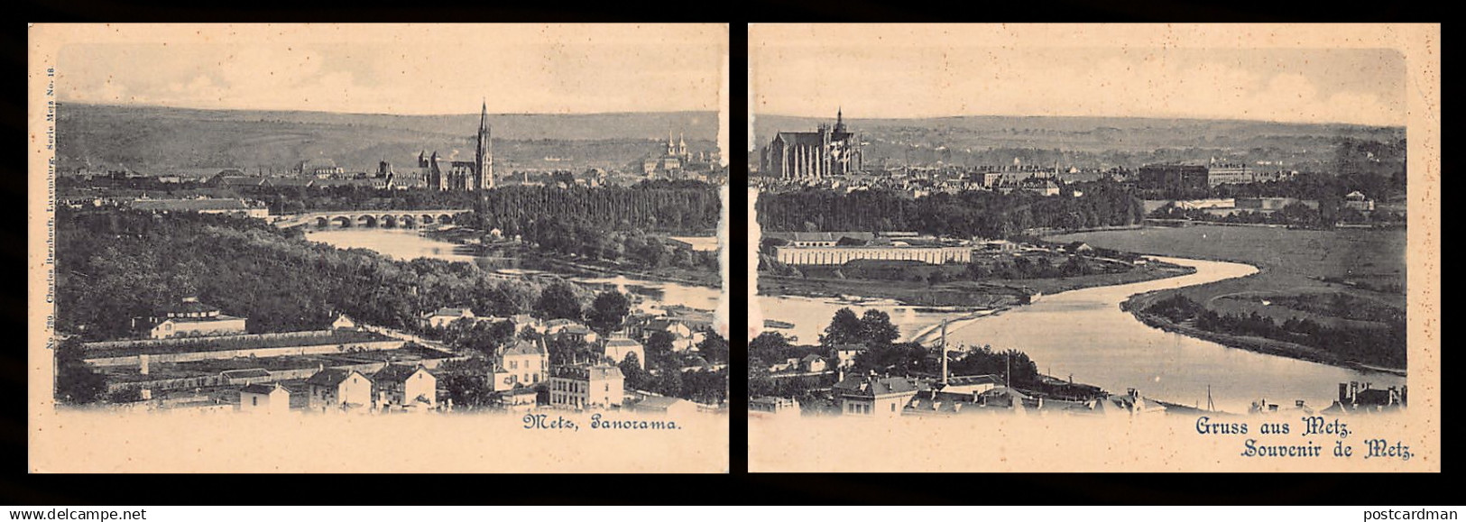 METZ - Carte Panorama