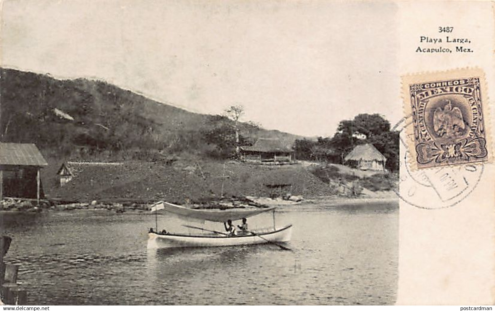 México - ACAPULCO - Playa Larga - Ed. E. Billings 3487