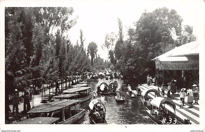 Ciudad México - Xochimilco - Restaurant Moctezuma - REAL PHOTO - FOTO POSTAL - Ed. desconocido 33