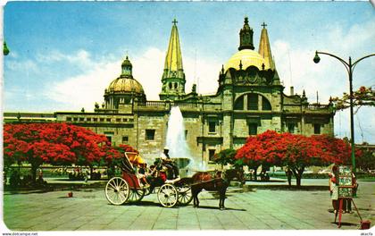 CPM AK Guadalajara Cathedral's Domes MEXICO (1408763)