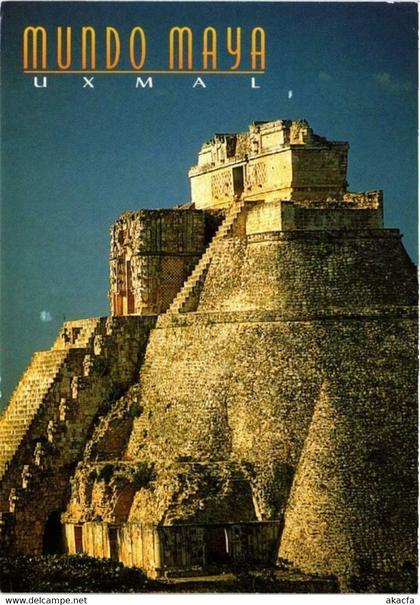 CPM AK UXMAL Mundo Maya MEXICO (640515)