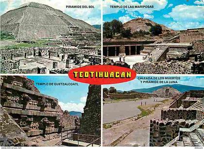 Mexique - Tcotihuacan - Multivues - CPM - Voir Scans Recto-Verso