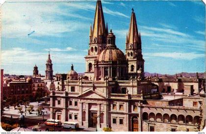 CPM AK GUADALAJARA Catedral de GUADALAJARA MEXICO (648981)