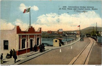 Mexico - Bridge between El Paso and Ciudad Juarez