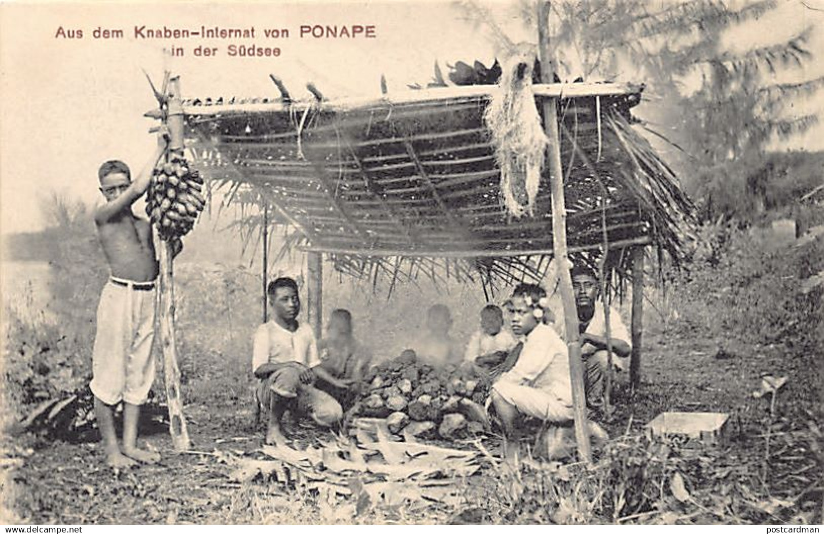 Micronesia - Caroline Islands - PONAPE Pohnpei - From the boys' boarding school - Publ. unknown