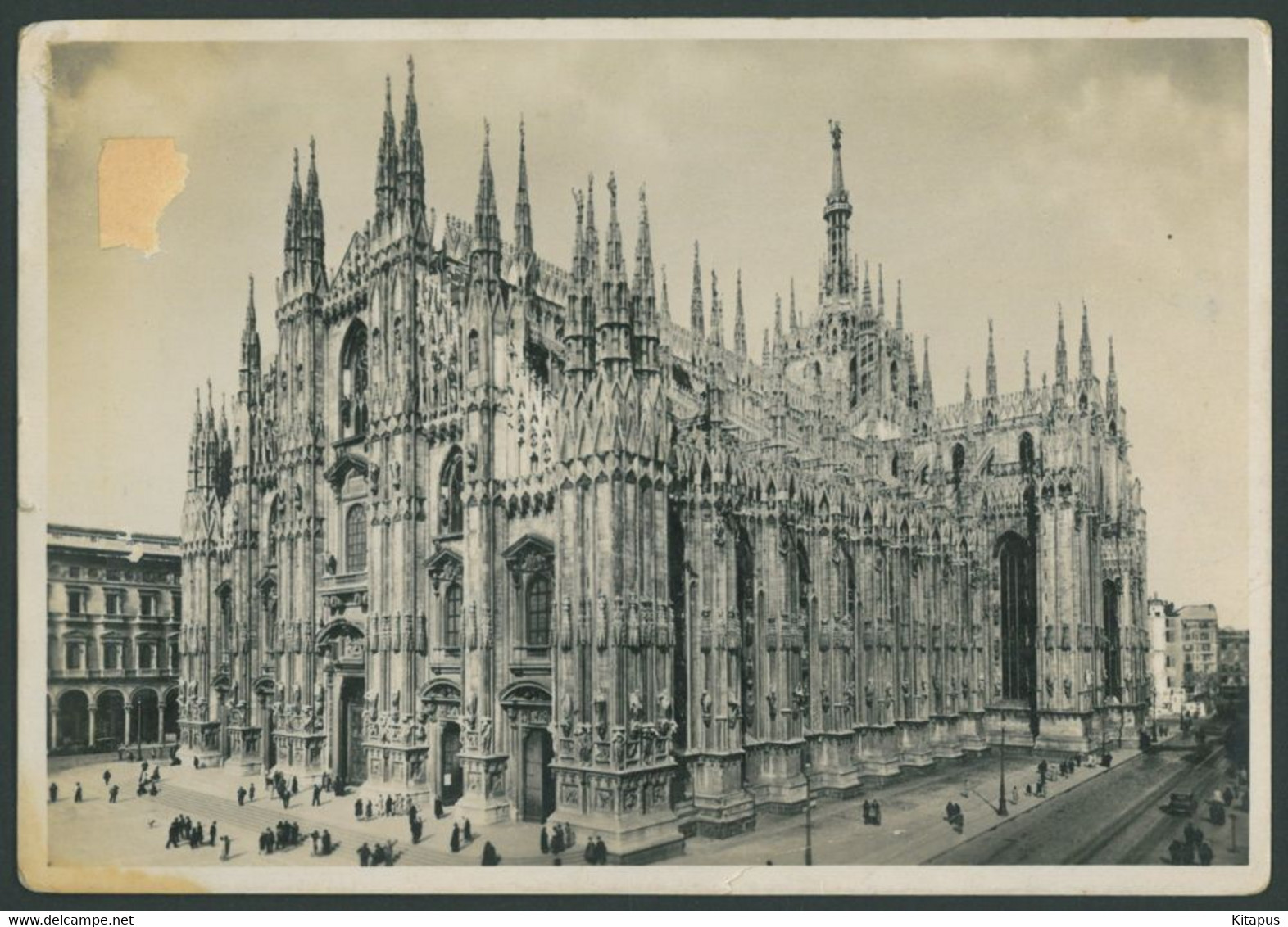 MILAN Il Duomo vintage postcard Milano Italy