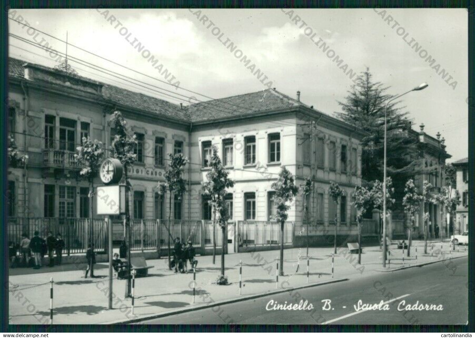 Milano Cinisello Balsamo Scuola Foto FG cartolina ZK1843