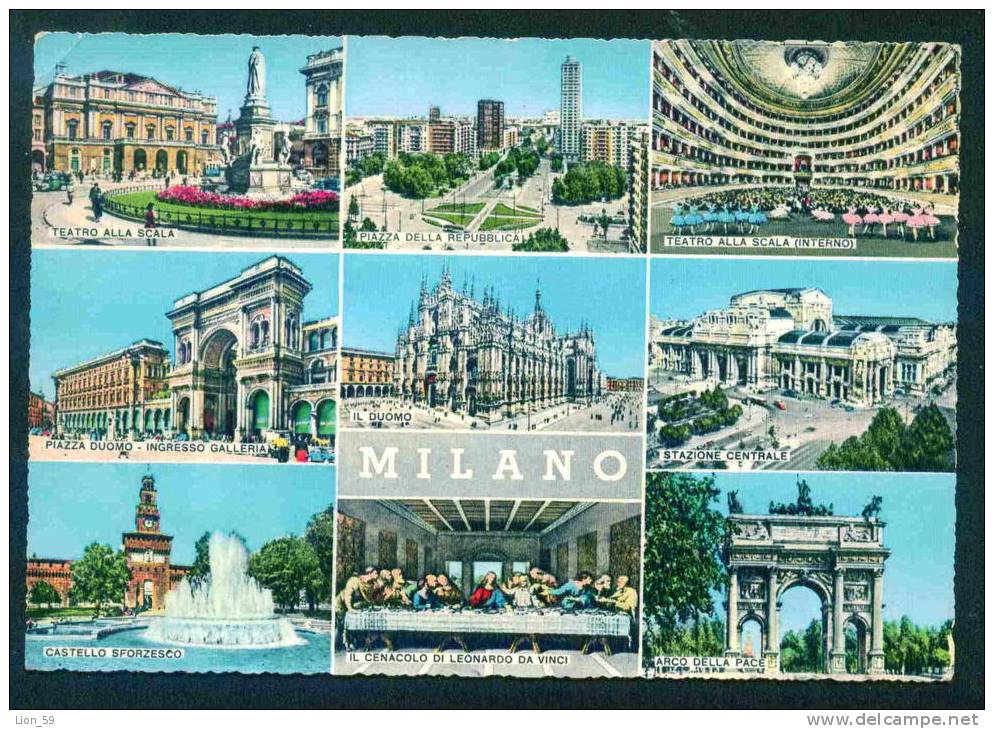 MILANO - GREETINGS FROM MILAN - Italia Italy Italie Italien Italie 55608