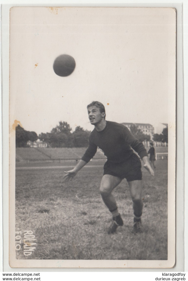 Milano - Milan footbal player? - old photo - Agenzia Foto Rolando-Milano b200125