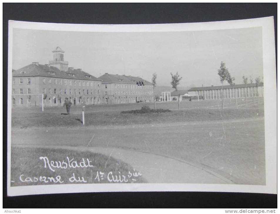 MILITARIA ALLEMAGNE-NEUSTADT -Caserne 1er cuirassier,entrée Postales &gt;Europa&gt;Alemania&gt;Renania-Palatino Weinstr.