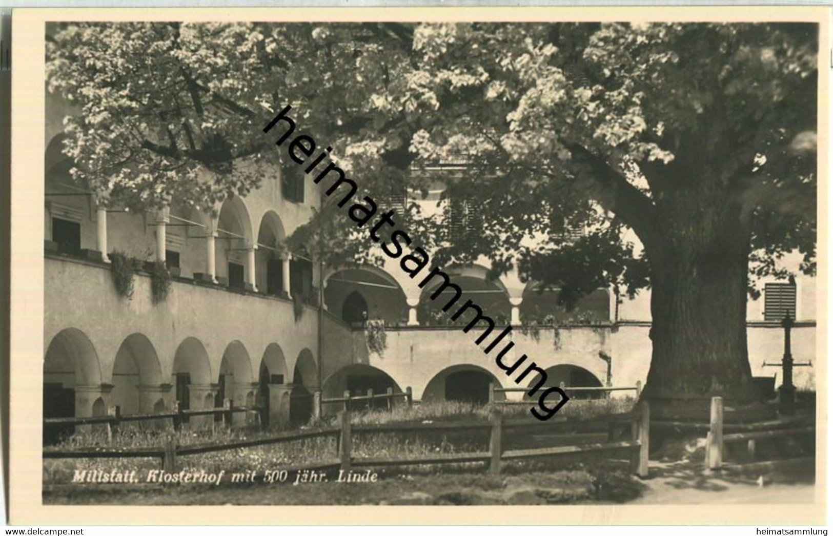 Millstatt - Klosterhof - Foto-AK - Verlag Franz Schmölzer Millstatt