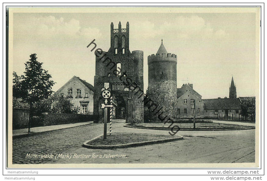 Mittenwalde - Berliner Tor - Pulverturm