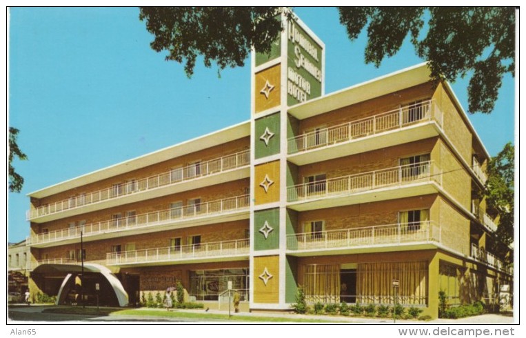 Mobile AL Alabama, Admiral Semmes Motel, Architecture c1950s/60s Vintage Postcard