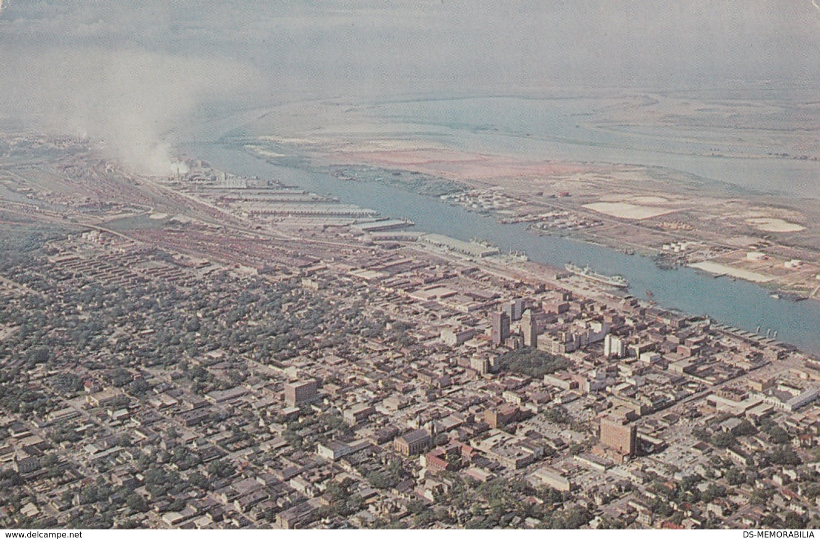 Mobile Alabama - Aerial view Postcard