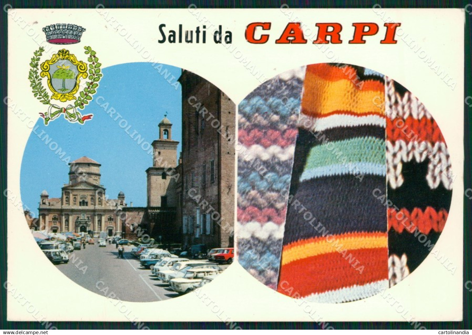 Modena Carpi Saluti da Foto FG cartolina ZKM7386