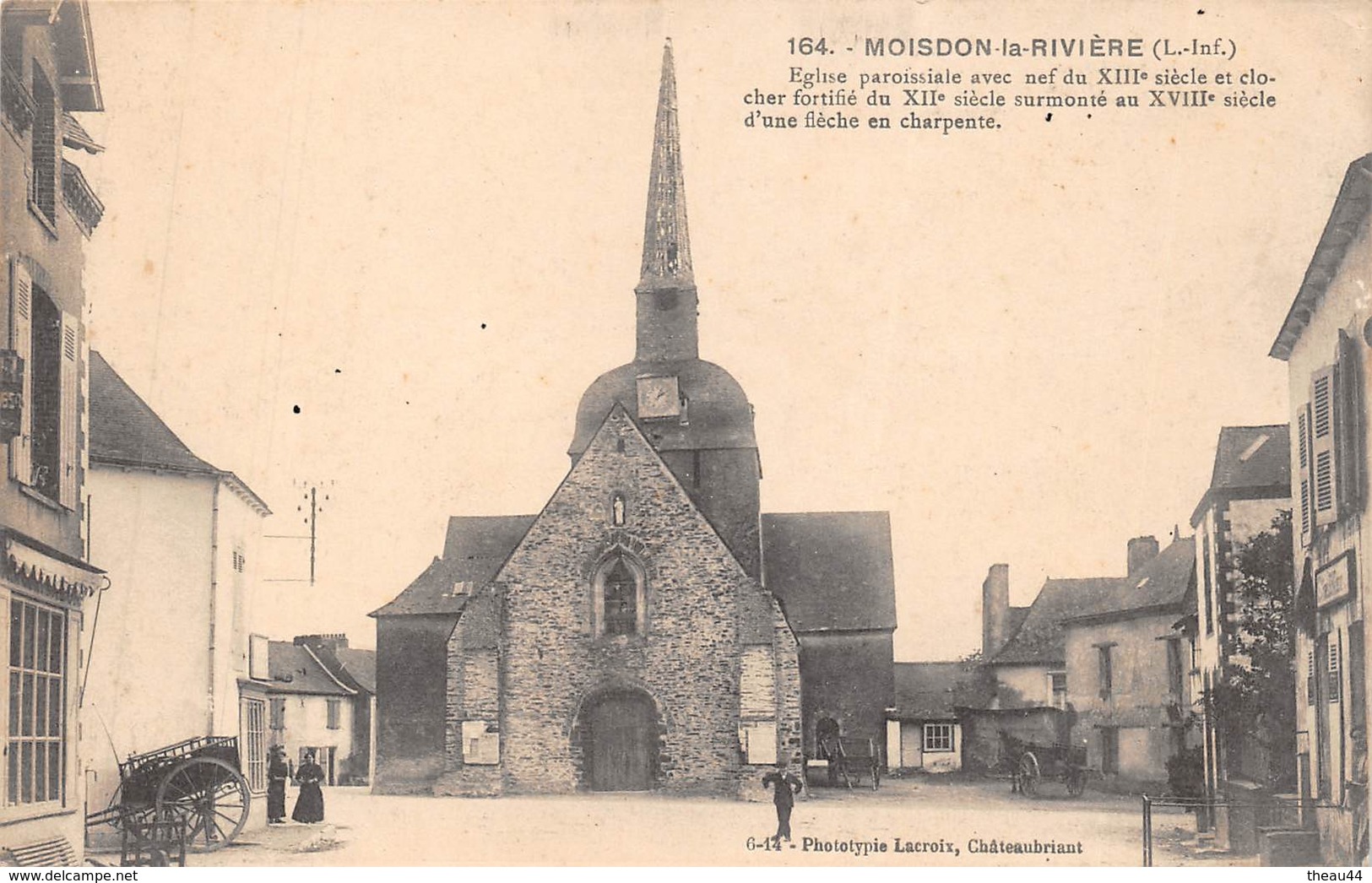 ¤¤    -  MOISDON-la-RIVIERE   -   L'Eglise Paroissiale     -  ¤¤