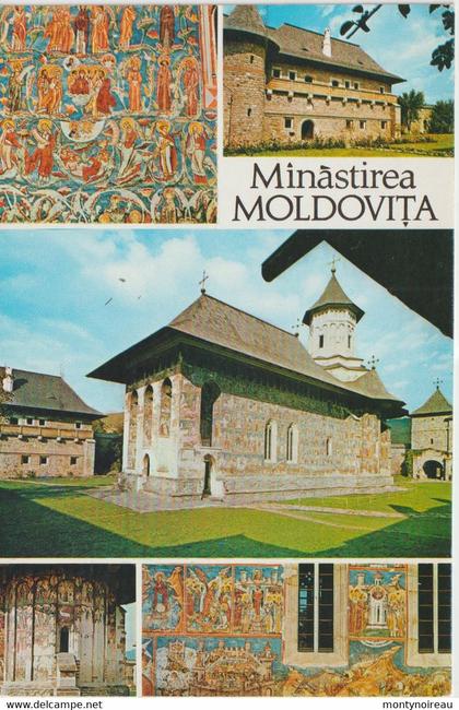 Moldavie : vue  minastirea  moldovita