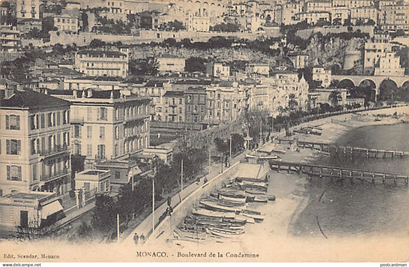 MONACO - Boulevard de la Condamine - Ed. Scandar