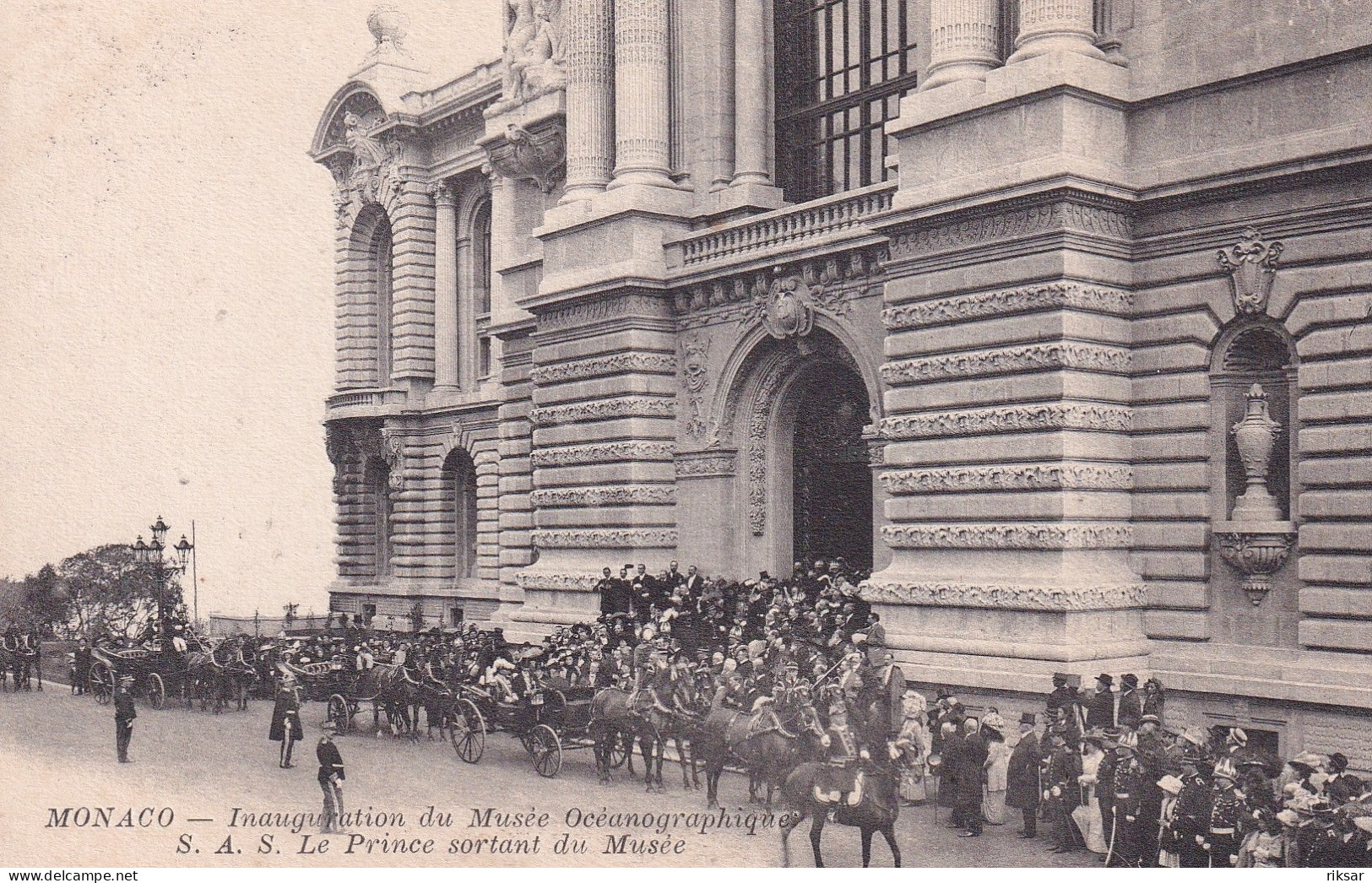 MONACO(INAUGURATION DU MUSEE)