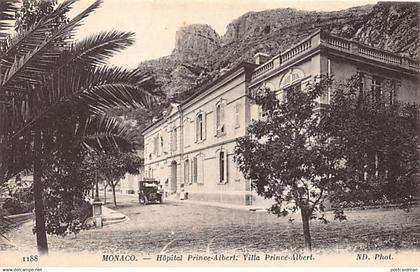 MONACO - Hôpital Prince-Albert - Villa Prince-Albert - Ed. Neurdein ND. Phot. 1188